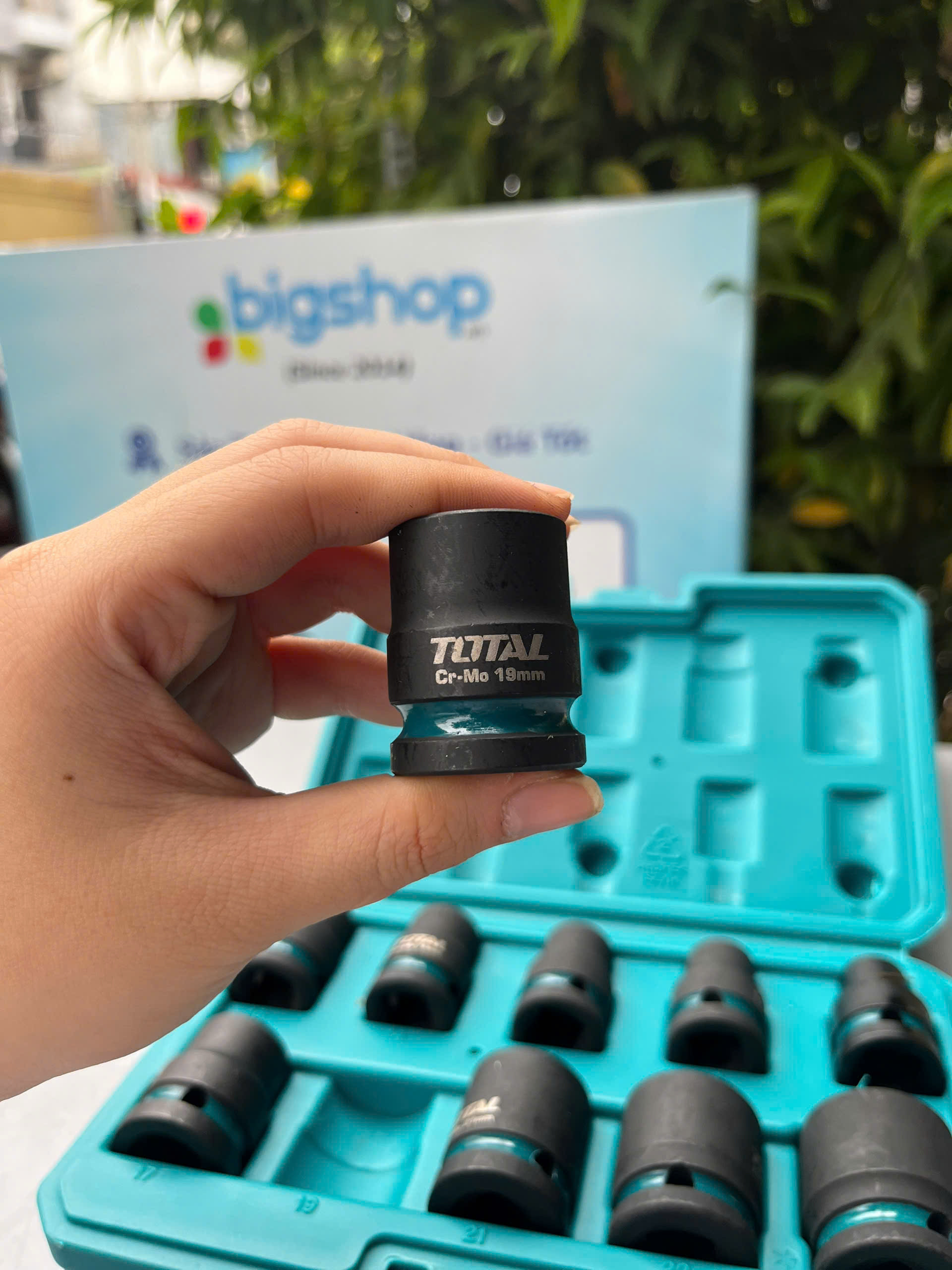 Bộ 10 đầu tuýp Impact DR 1/2 inch Total  THISTD12101