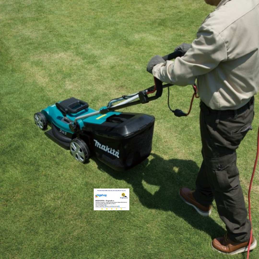 Máy cắt cỏ đẩy MAKITA ELM4120 (dùng điện)