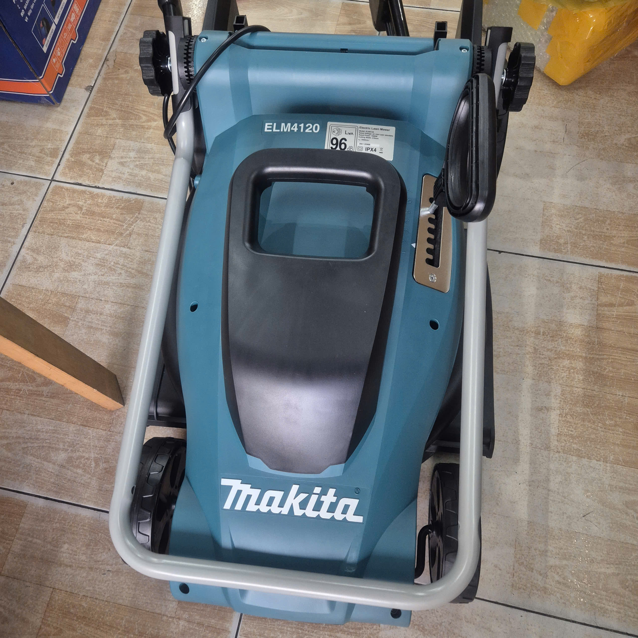 Máy cắt cỏ đẩy MAKITA ELM4120 (dùng điện)
