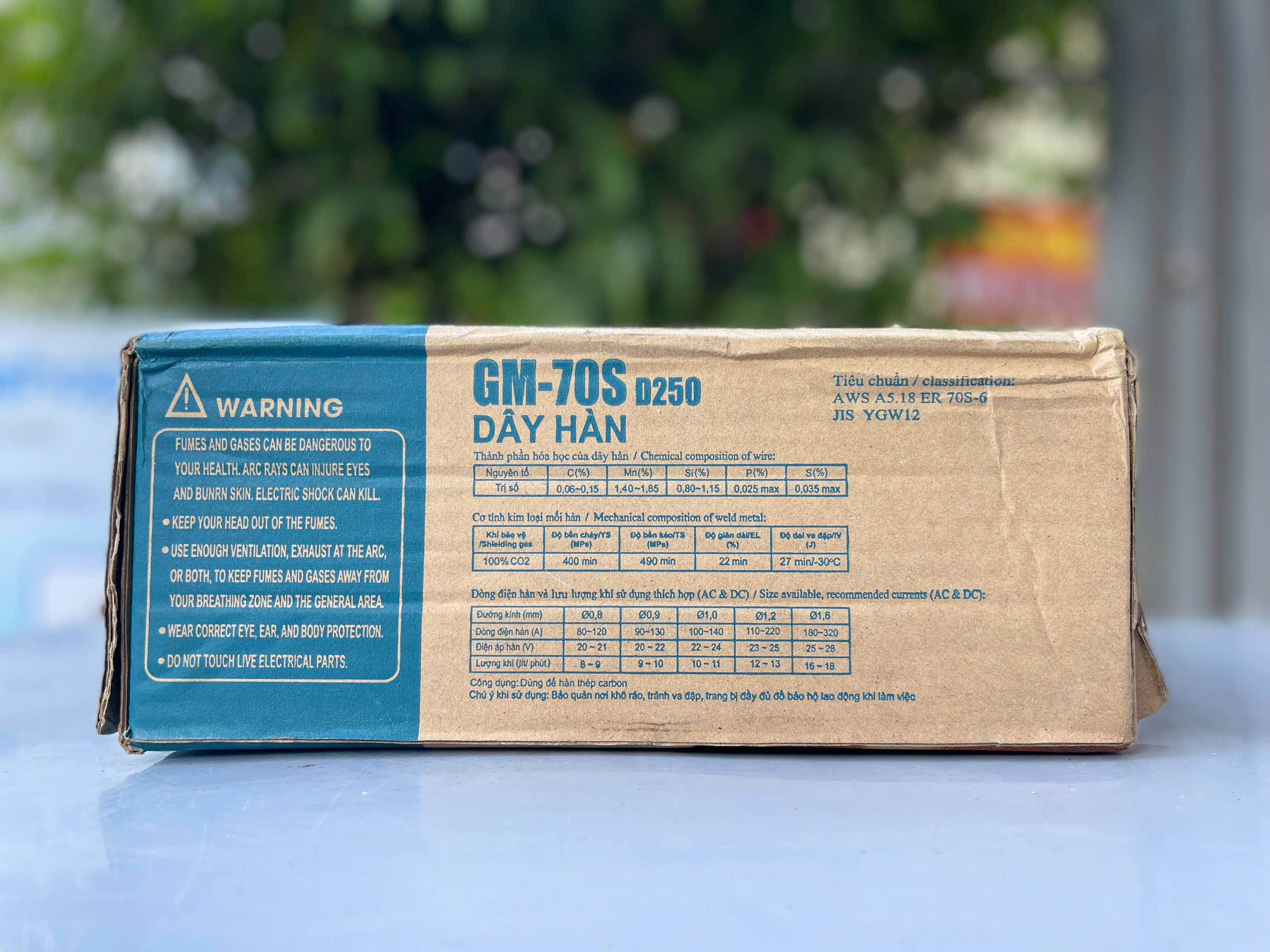 Cuộn dây hàn 1kg,  5kg  siez 0.8mm, 1.0mm không thuốc (dùng khí) GM-70S GEMINI Kim Tín
