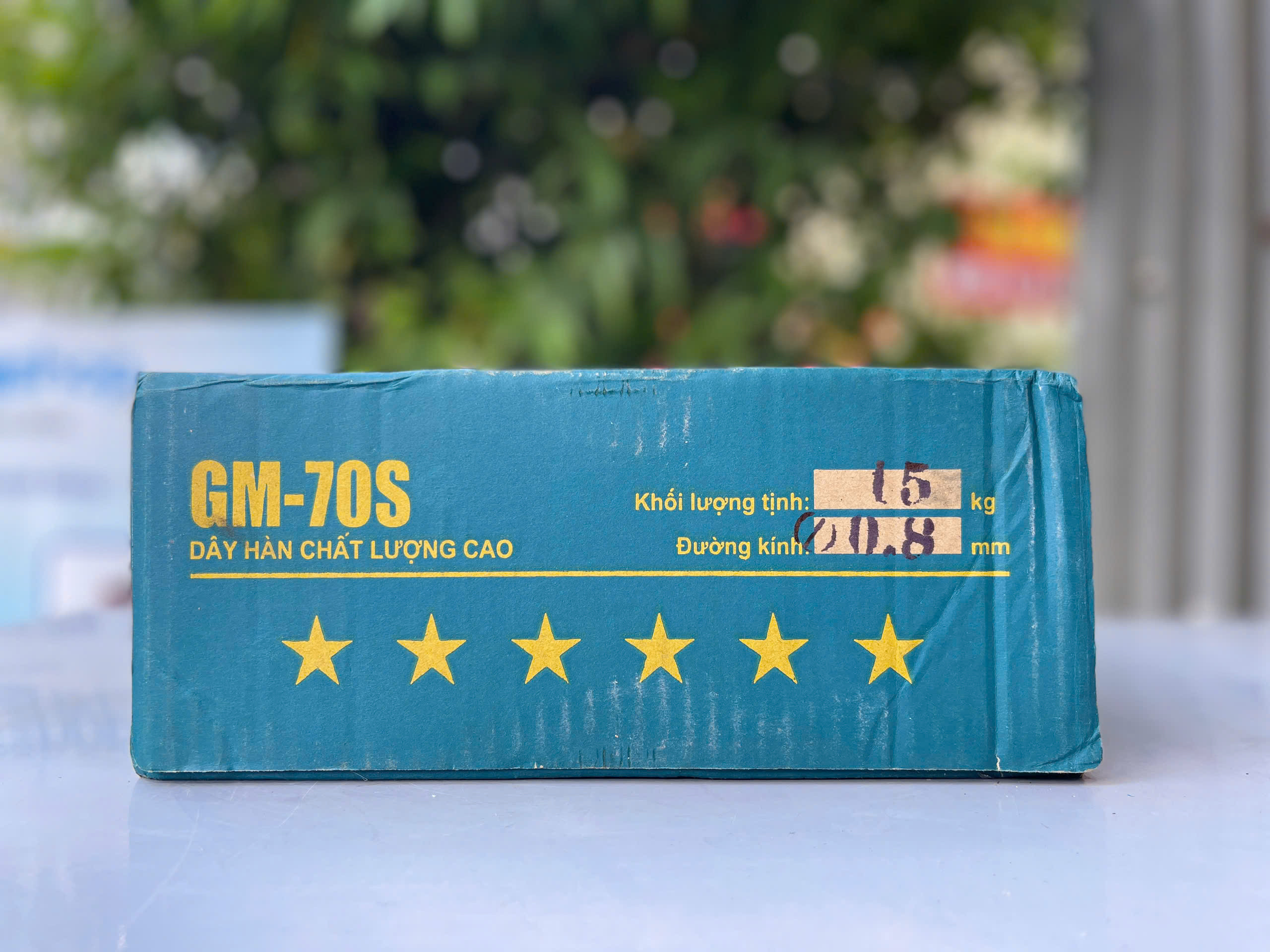 Cuộn dây hàn 1kg,  5kg  siez 0.8mm, 1.0mm không thuốc (dùng khí) GM-70S GEMINI Kim Tín