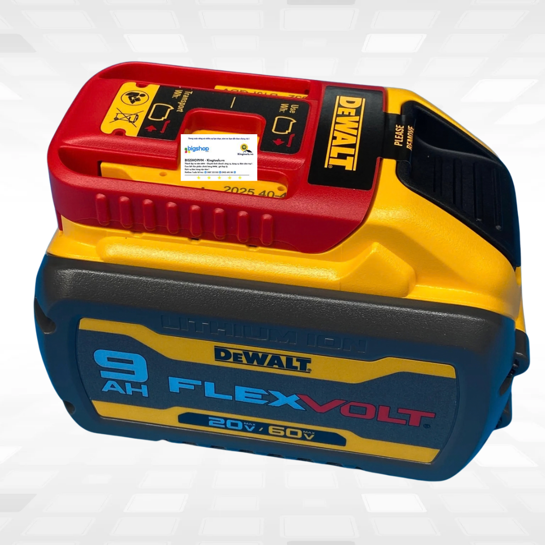 Pin Flexvolt 20V/60V - 9.0Ah DEWALT DCB609-B1