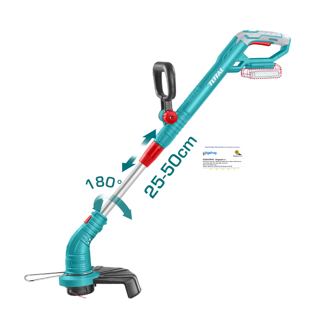 Máy cắt cỏ dùng pin TOTAL TGTLI20301 (1 pin 2.0Ah và 1 sạc)