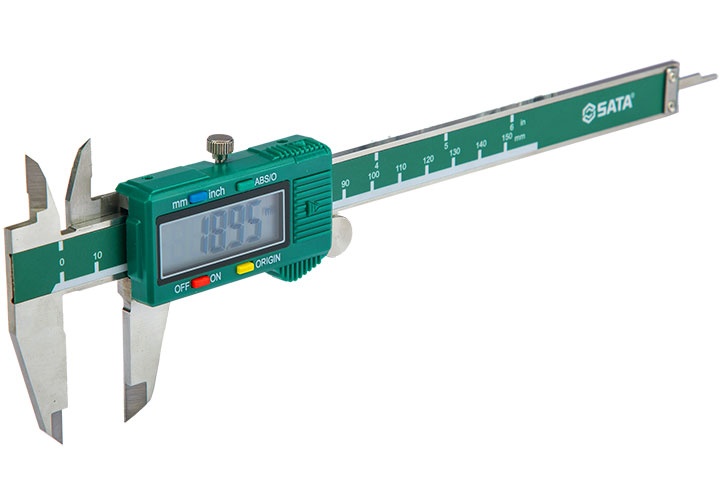 Thước căp điện tử đo đường kính 0 - 150mm SATA 91511