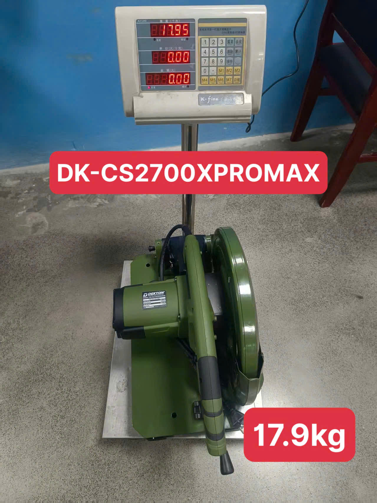 Máy Cắt Sắt DEKTON 2700W DK-CS2700XPROMAX – Bền Bỉ, Cắt Chuẩn Xác