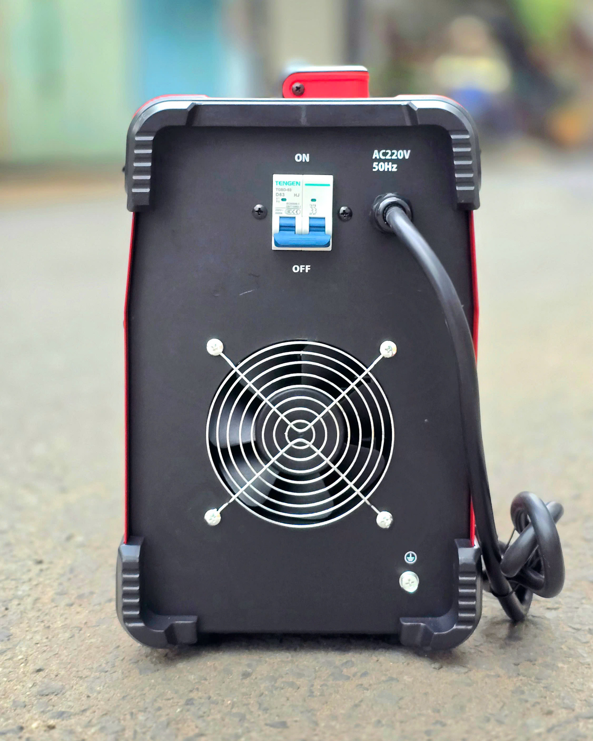 Máy hàn điện tử BTEC MMA415CL, hàn que 4li, hàng chính hãng 