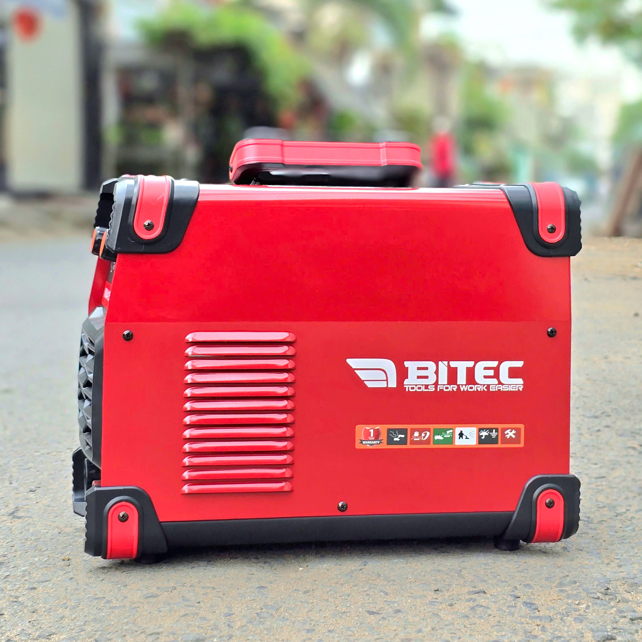 Máy hàn điện tử BTEC MMA415CL, hàn que 4li, hàng chính hãng 