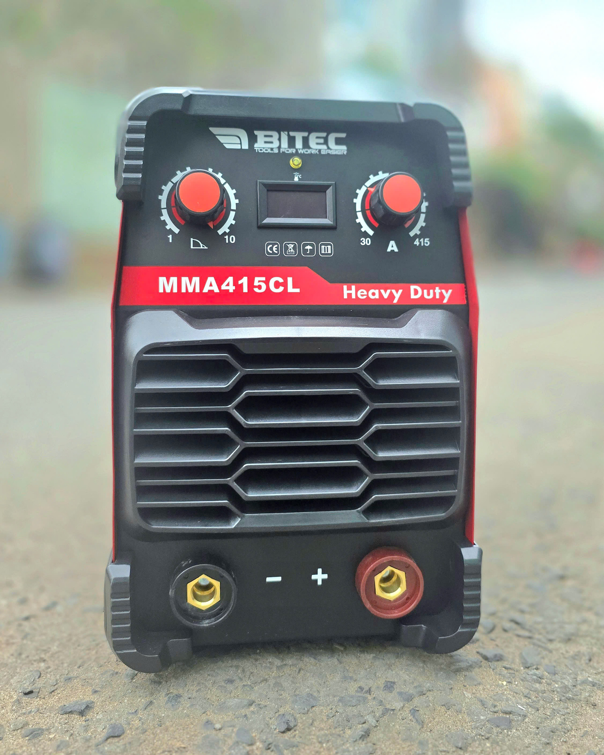 Máy hàn điện tử BTEC MMA415CL, hàn que 4li, hàng chính hãng 