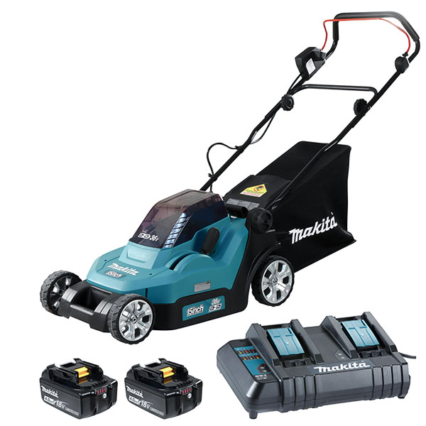 Máy cắt cỏ dùng pin Makita DLM382CM2