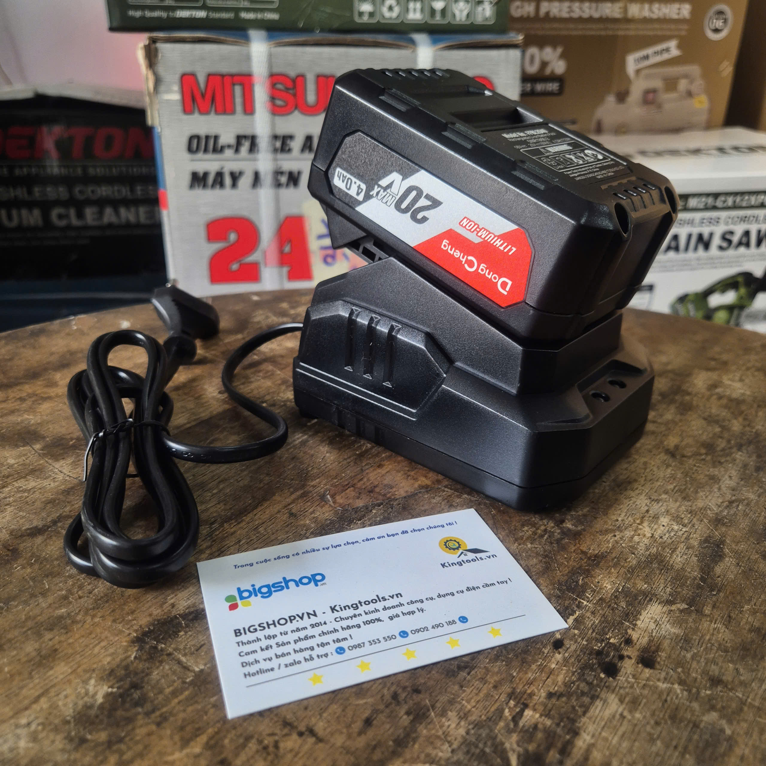 Máy cưa kiếm dùng pin 20V Dongcheng DCJF22 