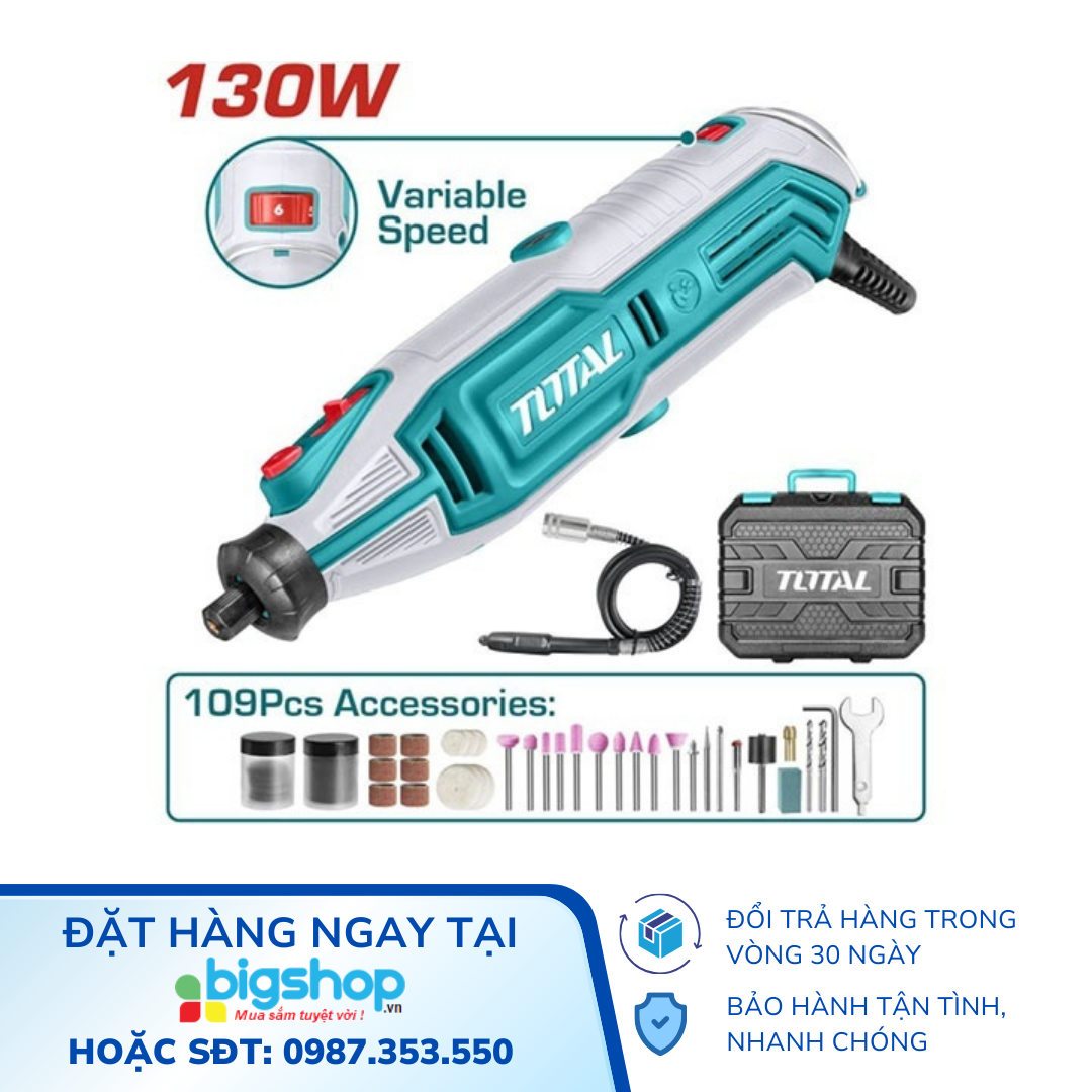 Máy mài khuôn mini Total TG513326