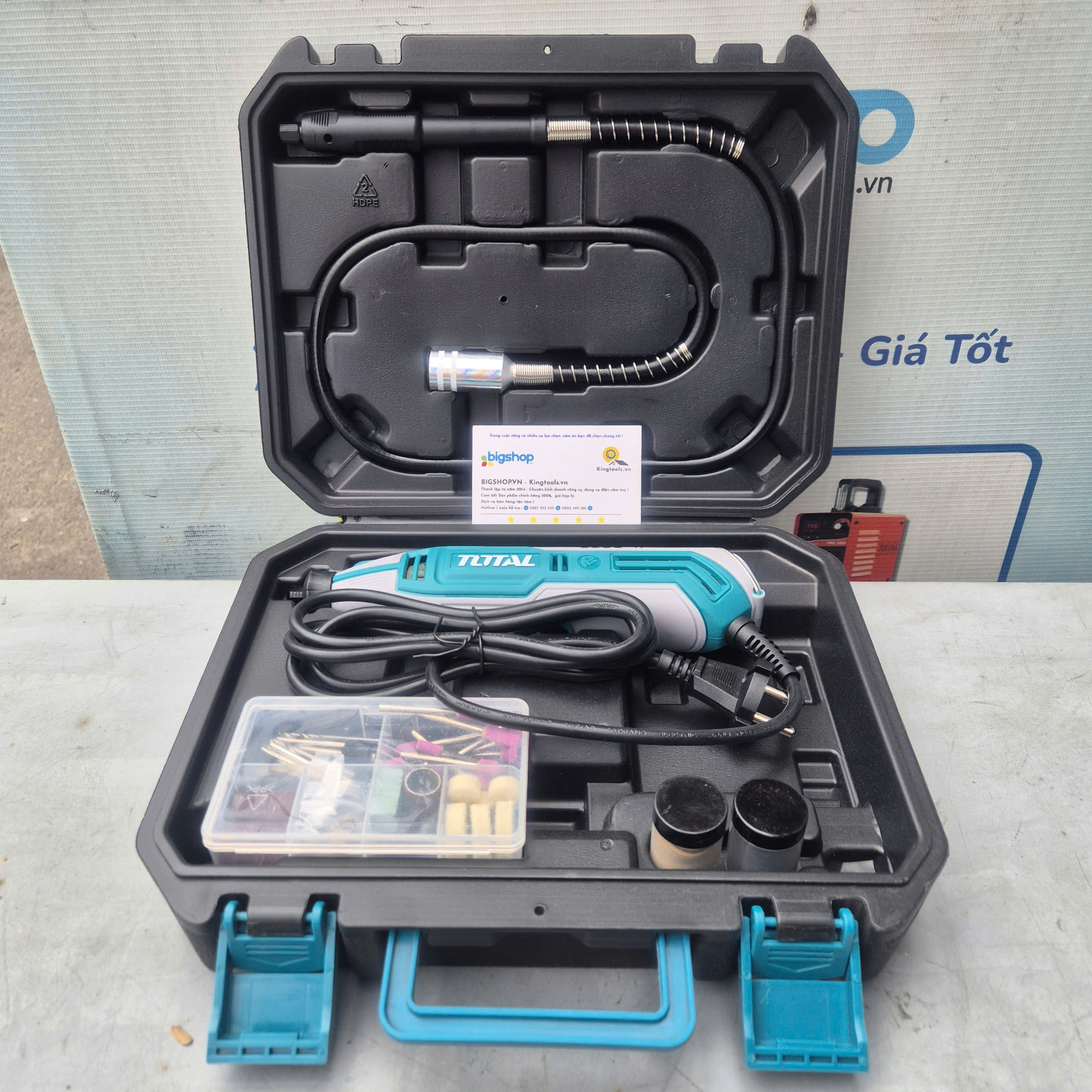 Máy mài khuôn mini Total TG513326