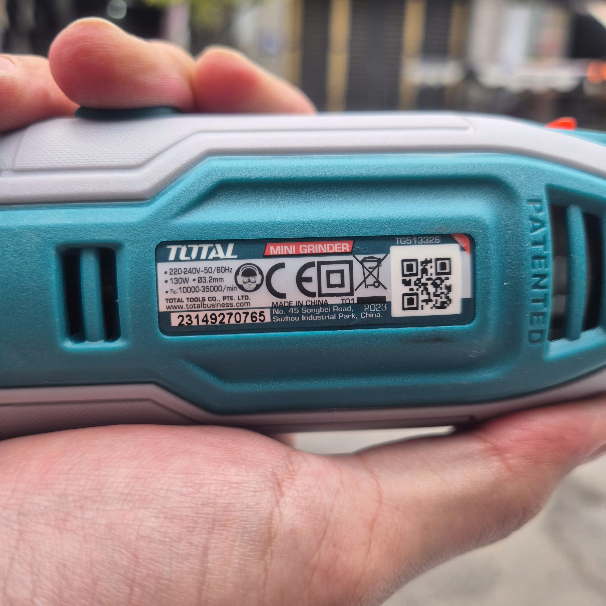 Máy mài khuôn mini Total TG513326