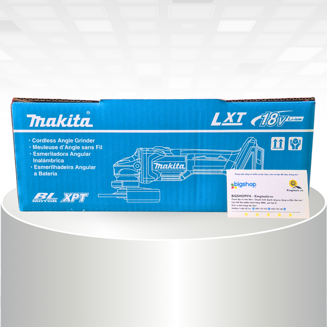 Máy mài góc dùng pin 18V MAKITA DGA404Z / DGA404RTJ2 (Đĩa 100mm)