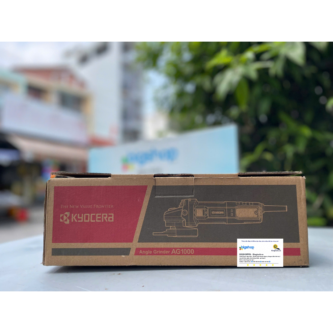 Máy mài góc cầm tay 900W KYOCERA AG1000