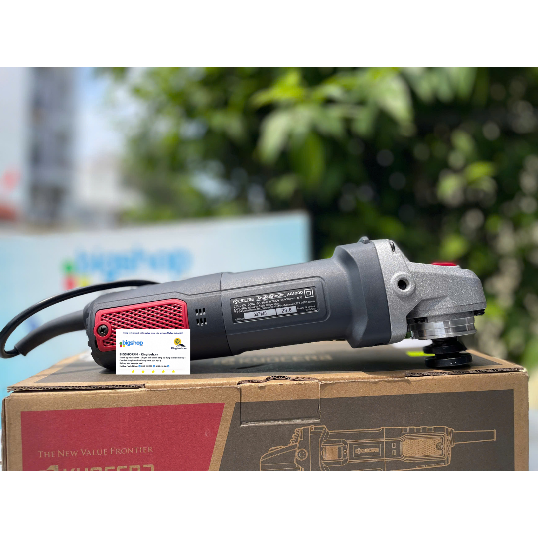 Máy mài góc cầm tay 900W KYOCERA AG1000