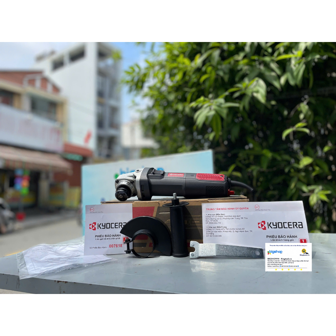 Máy mài góc cầm tay 900W KYOCERA AG1000