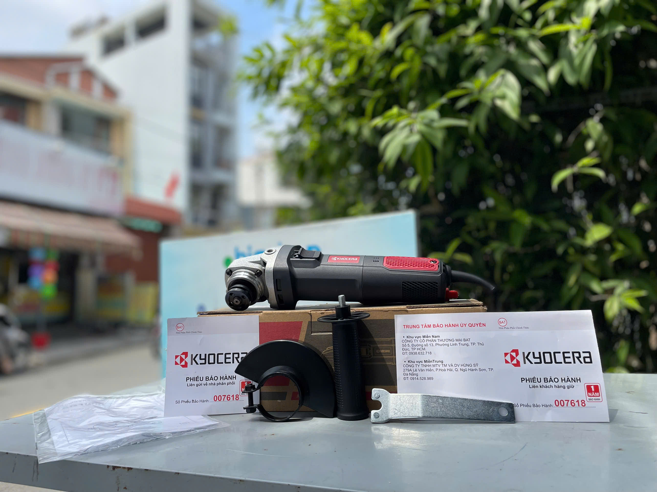 Máy mài góc Kyocera AG1000 900W