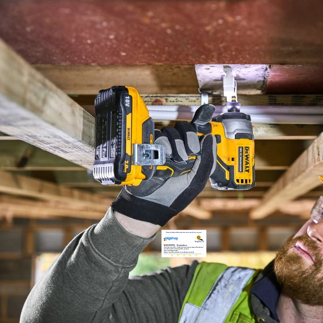 Máy vặn vít dùng pin 18V/20V DEWALT DCF809N-KR - Thân máy (Lực siết 190Nm)