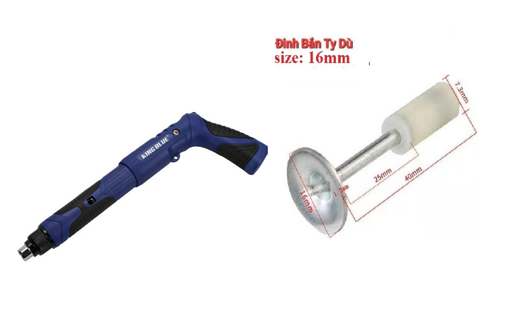 Súng bắn đinh bê tông Kingblue KFF-73 (Bắn ty trần)