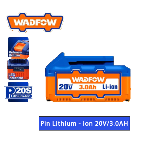 Pin WADFOW WLBP530 Lithium-ion 20V/3.0Ah 