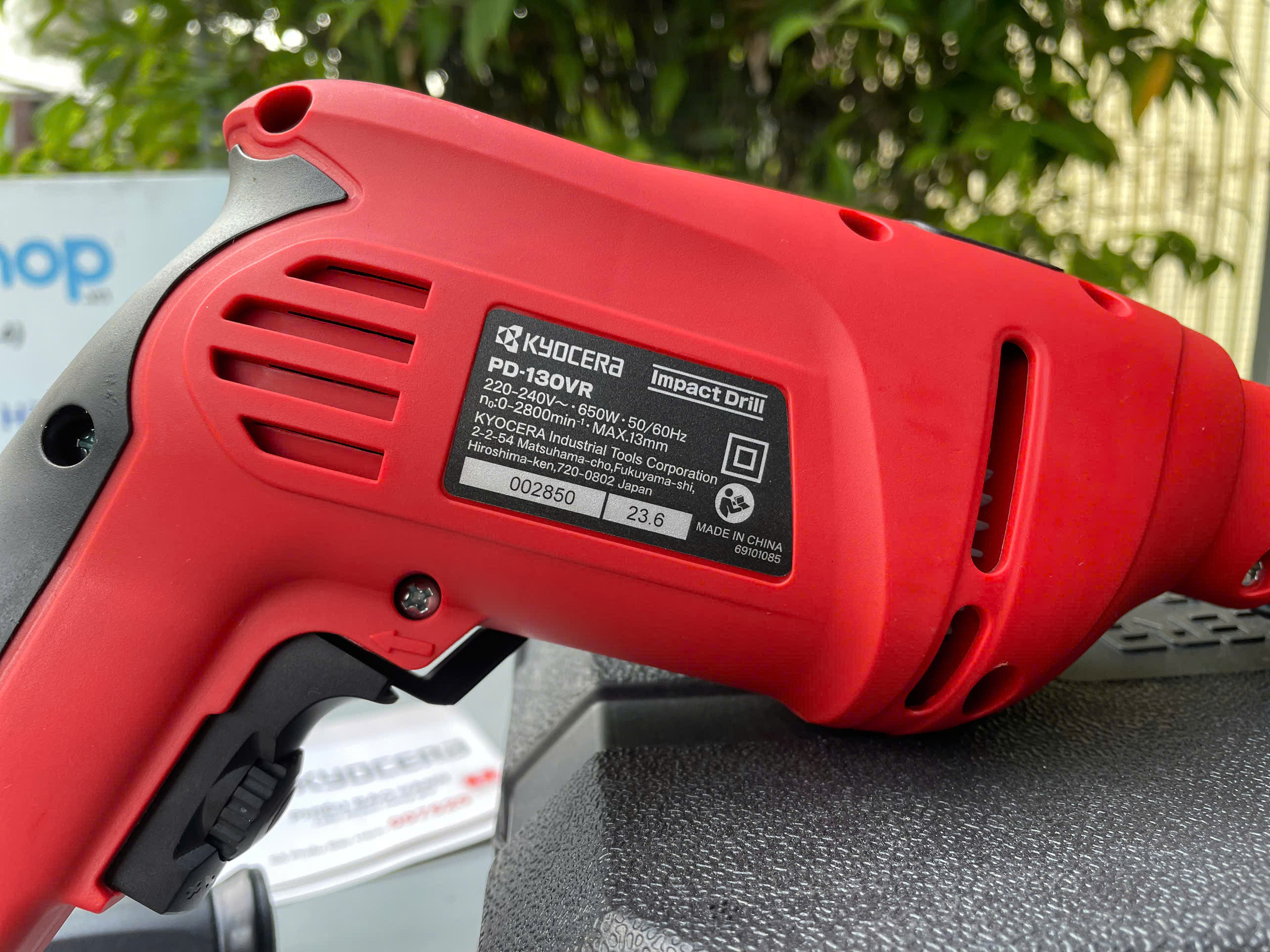 Máy Khoan Kyocera PD-130VR 650W, 13mm