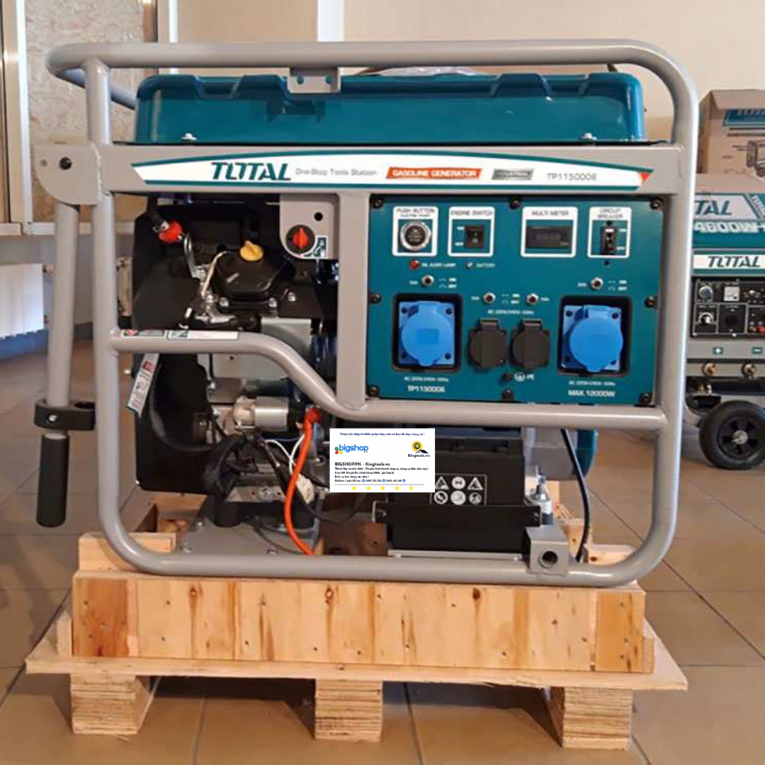 Máy phát điện dùng xăng TOTAL TP1150006 - Công suất 12kW