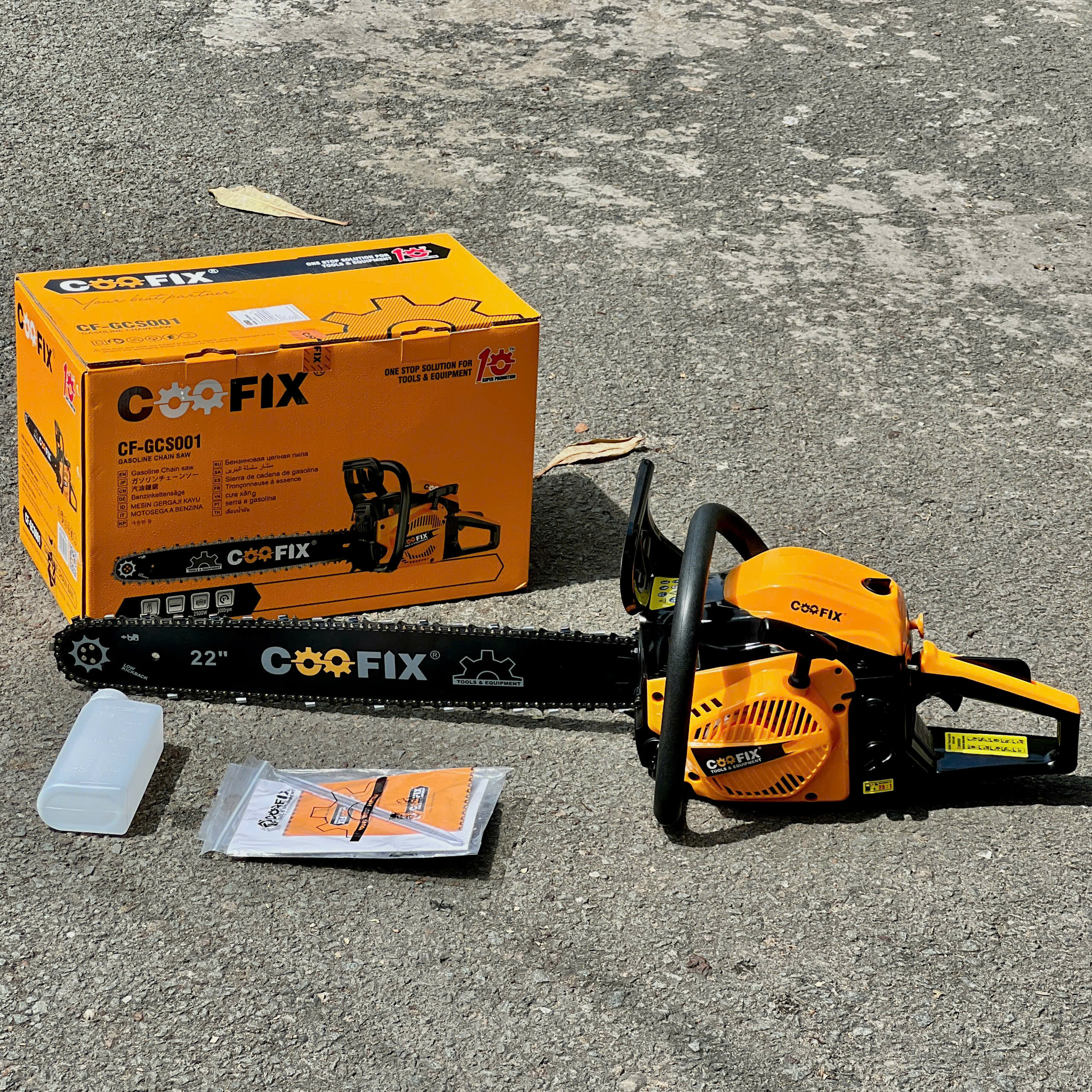 Máy cưa xích chạy xăng Coofix CF-GCS001