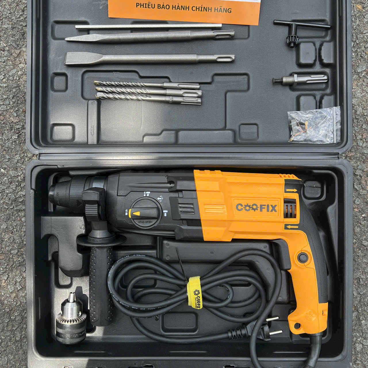 Máy khoan đục 3 chức năng Coofix CF-RH008,  850W