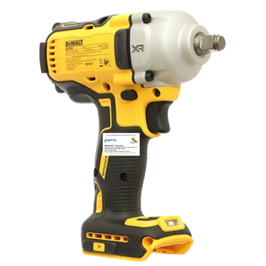Máy siết bulong pin 20V DEWALT DCF891N-B1 - Thân máy (Lực siết 1084Nm)