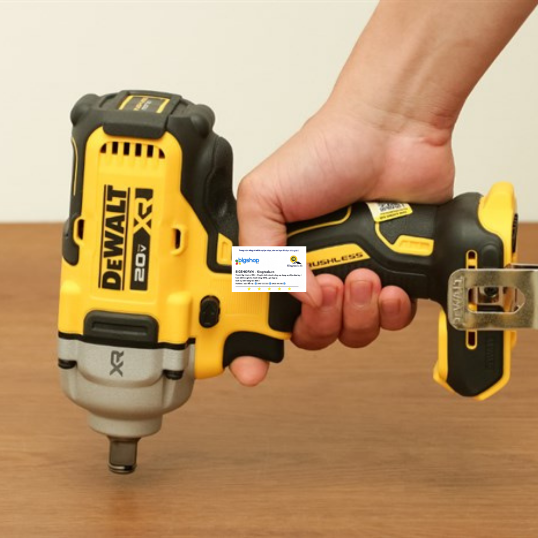 Máy siết bulong pin 20V DEWALT DCF891N-B1 - Thân máy (Lực siết 1084Nm)