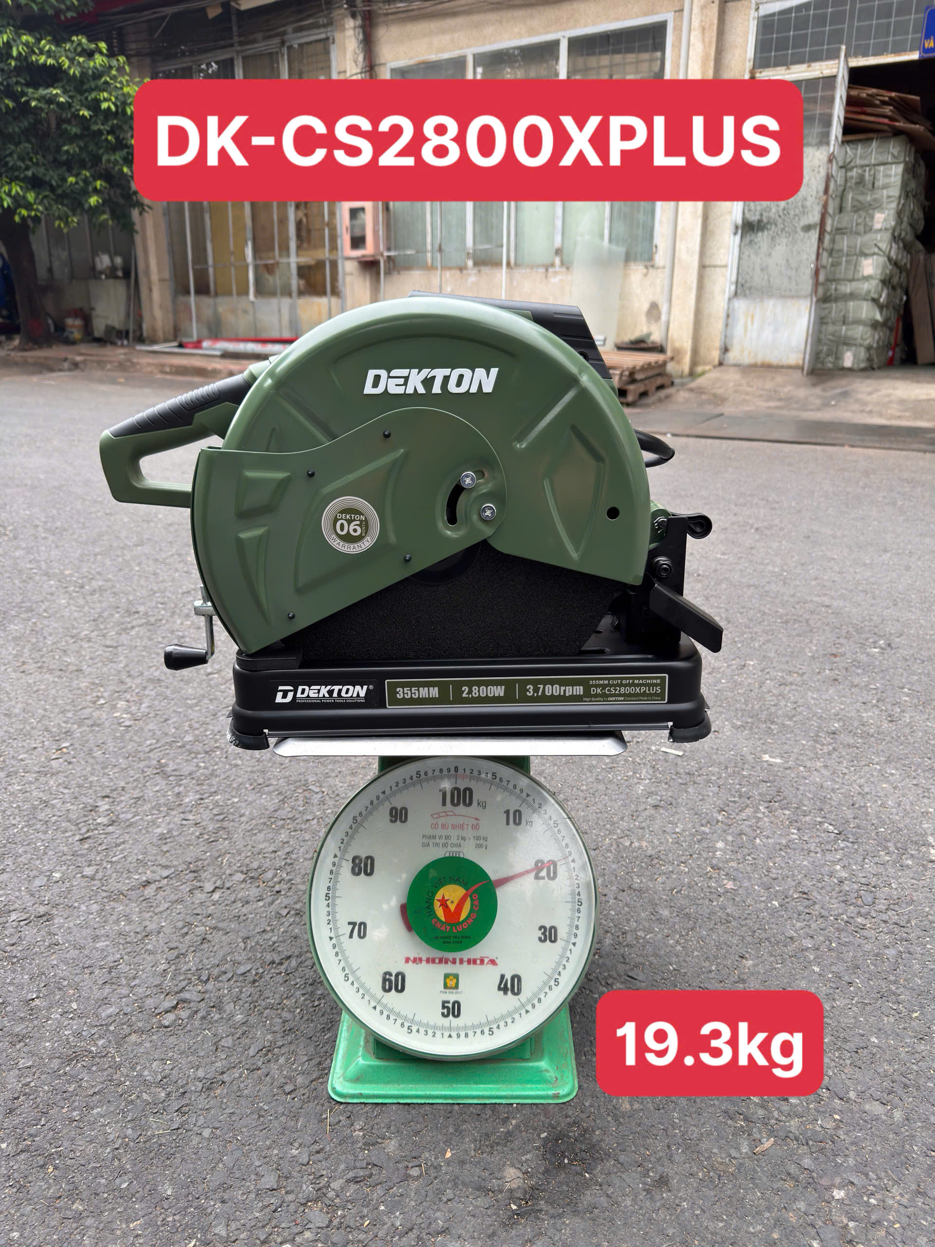 Máy Cắt Sắt Dekton DK-CS2800XPLUS 2800W