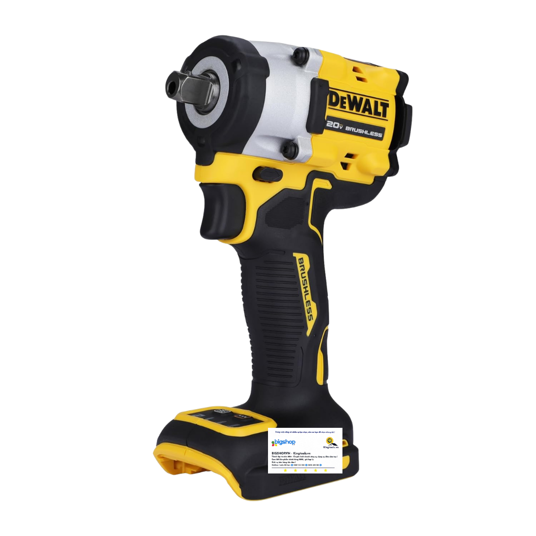 Máy siết bulong pin 20V DEWALT DCF922N-B1 - Thân máy (Lực siết 407Nm)