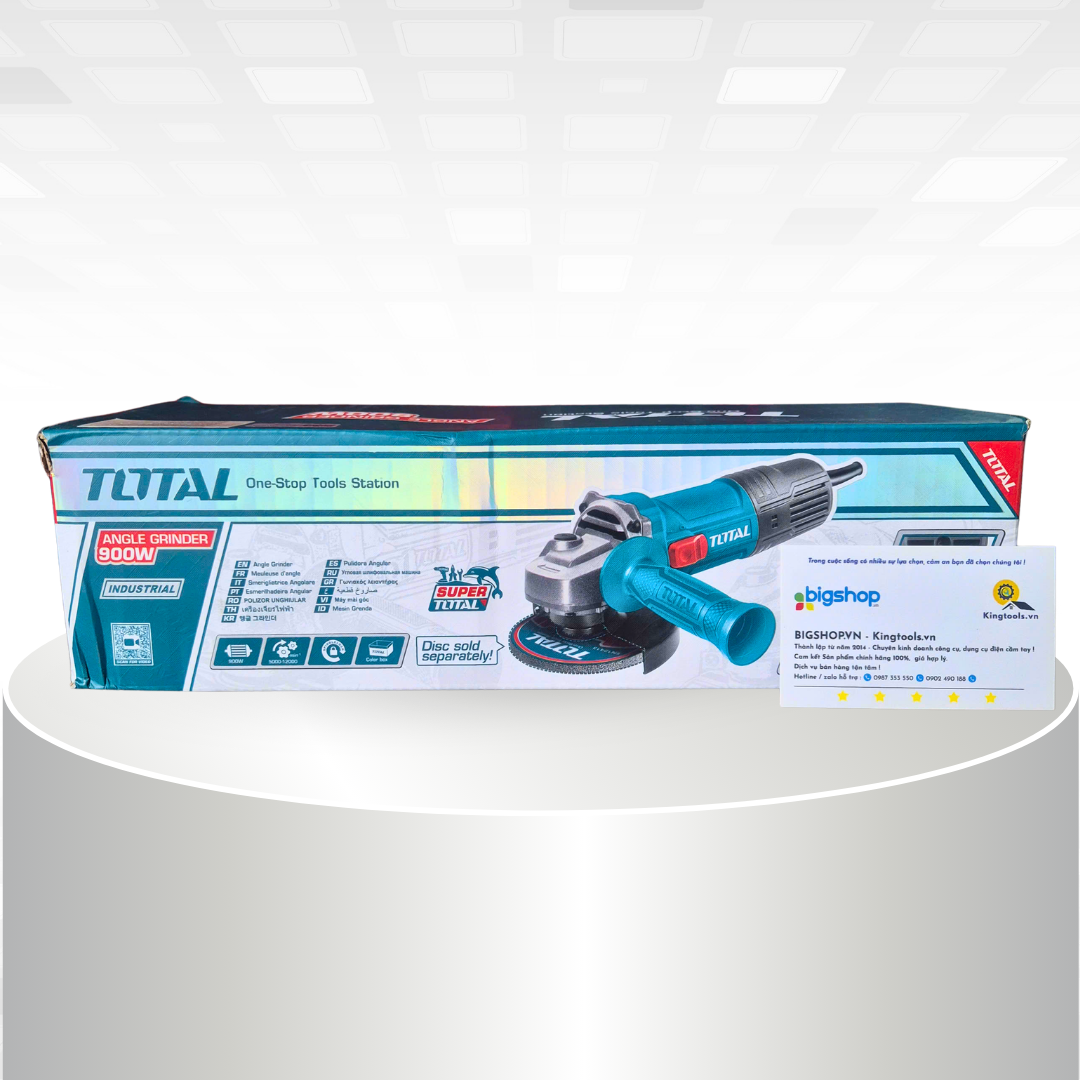 Máy mài góc TOTAL TG109100565 (Công suất 900W, Đĩa 100mm)