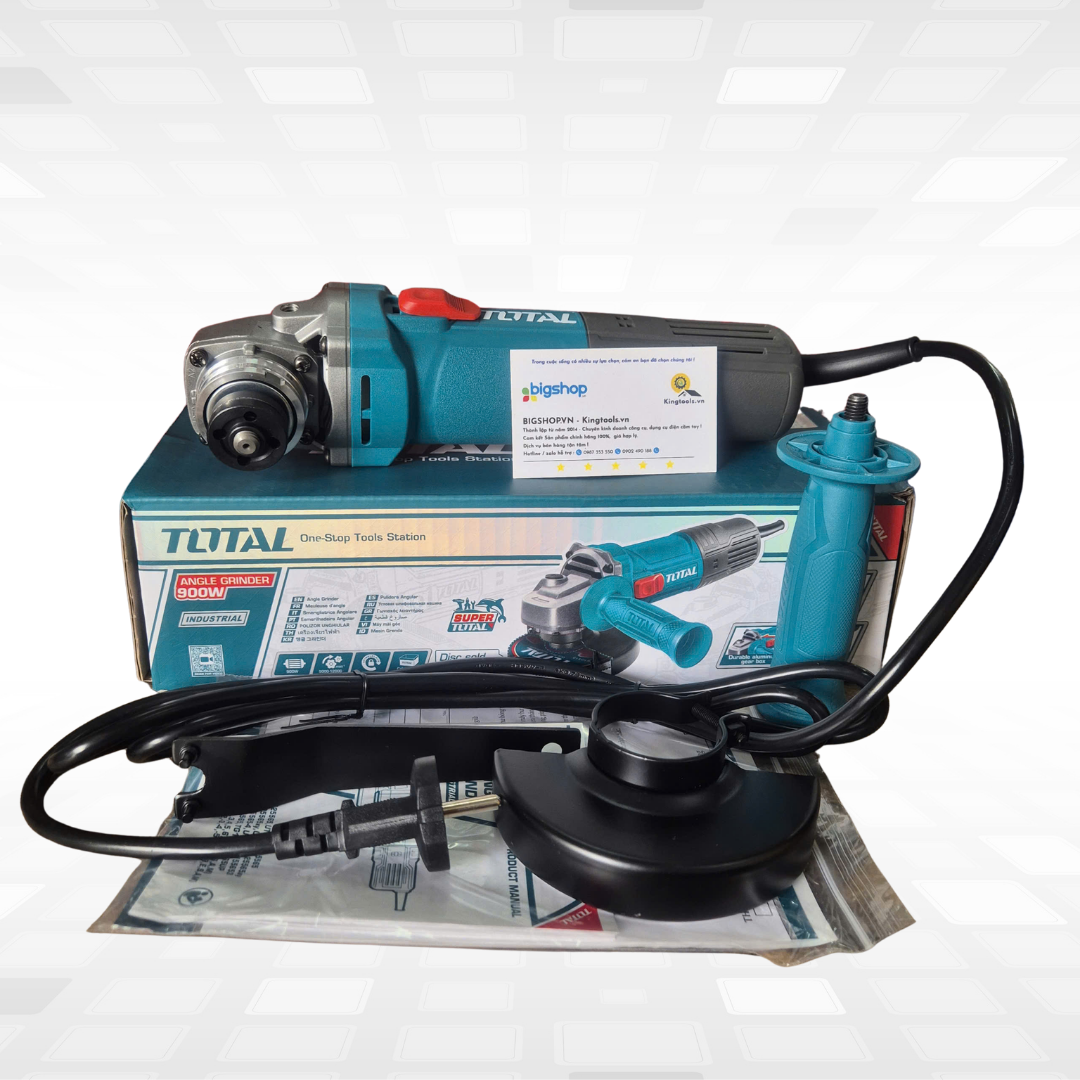 Máy mài góc TOTAL TG109100565 (Công suất 900W, Đĩa 100mm)