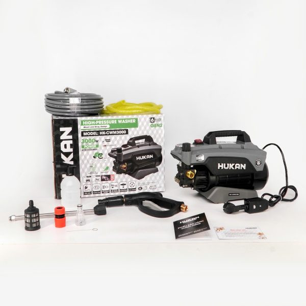 Máy rửa xe HUKAN 3000W HK - CWM3000, có chỉnh áp