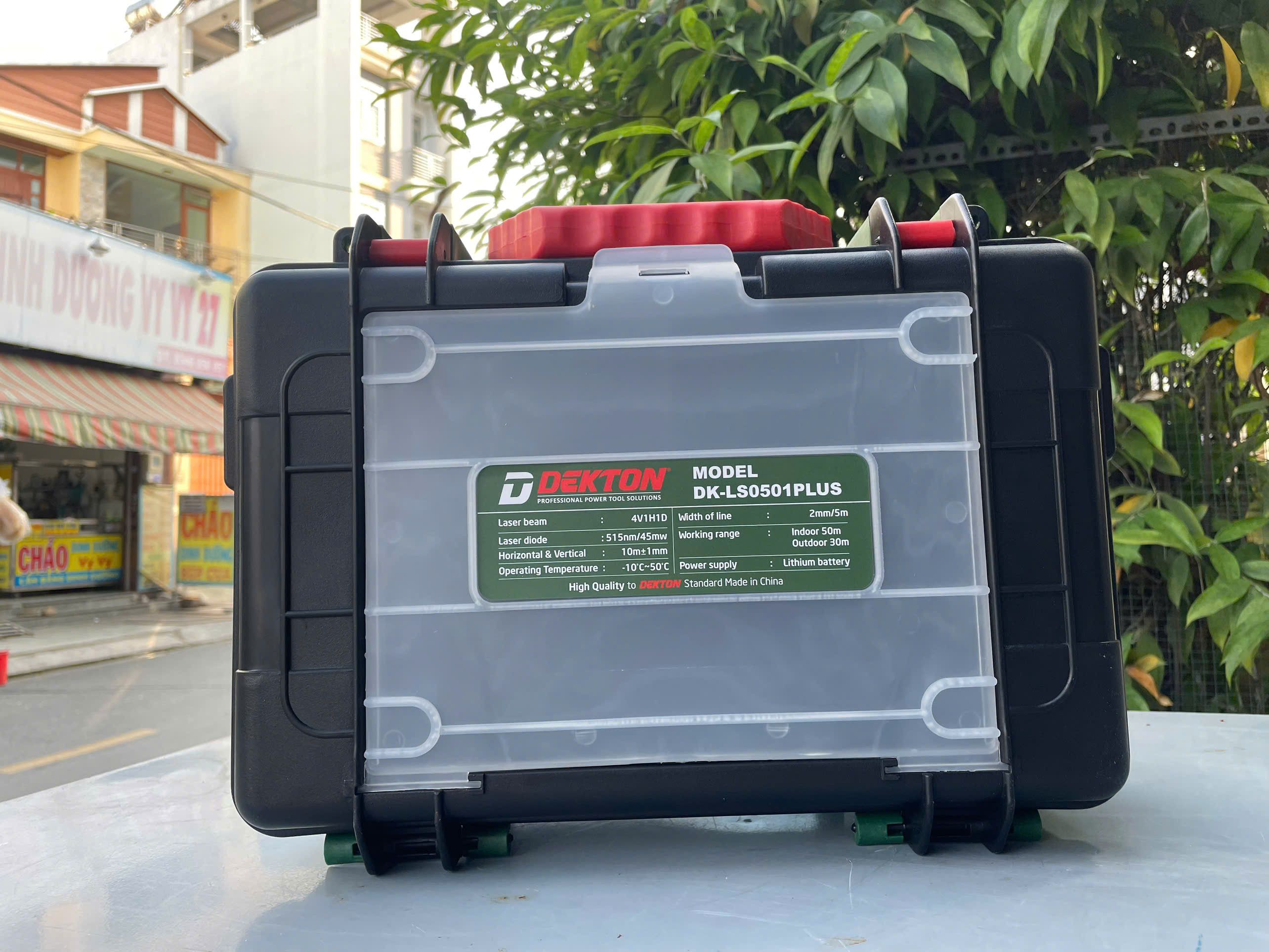 Máy cân mực laser 5 tia xanh DEKTON  DK-LS0501 Plus