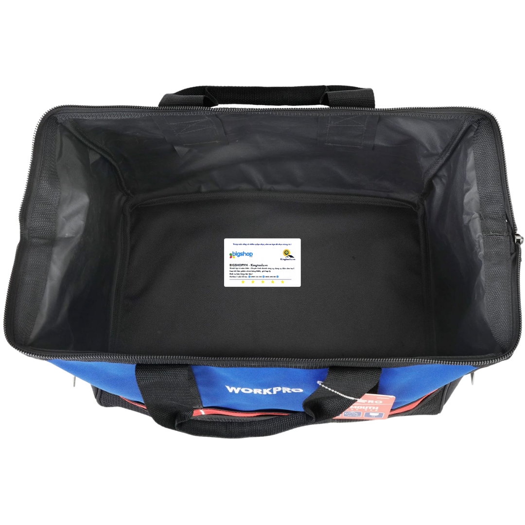 Túi đựng dụng cụ bằng vải dệt, kích thước 320mm (13 inches) Workpro WP281001