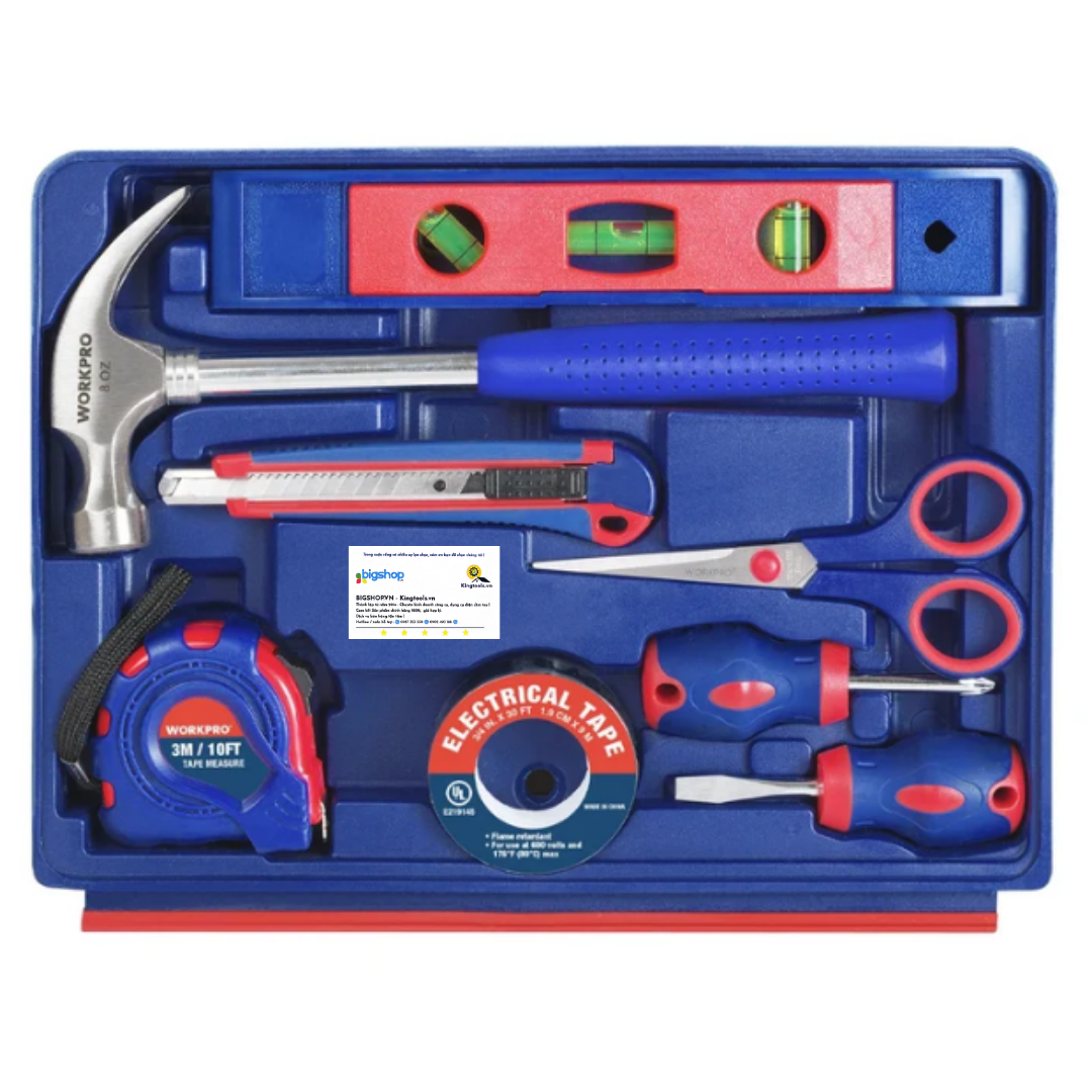 Bộ công cụ dụng cụ các loại 125 món WORKPRO WP209028