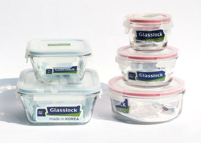 Bộ hộp đựng thực phẩm Glasslock - GL672