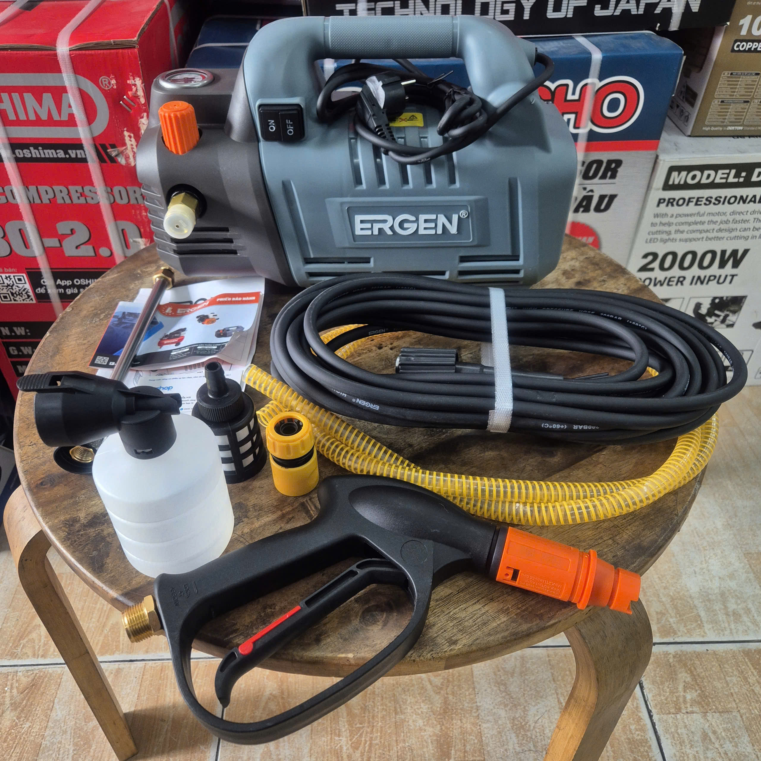 Máy rửa xe ERGEN EN-6729 (Có chỉnh áp, CS 2800W)