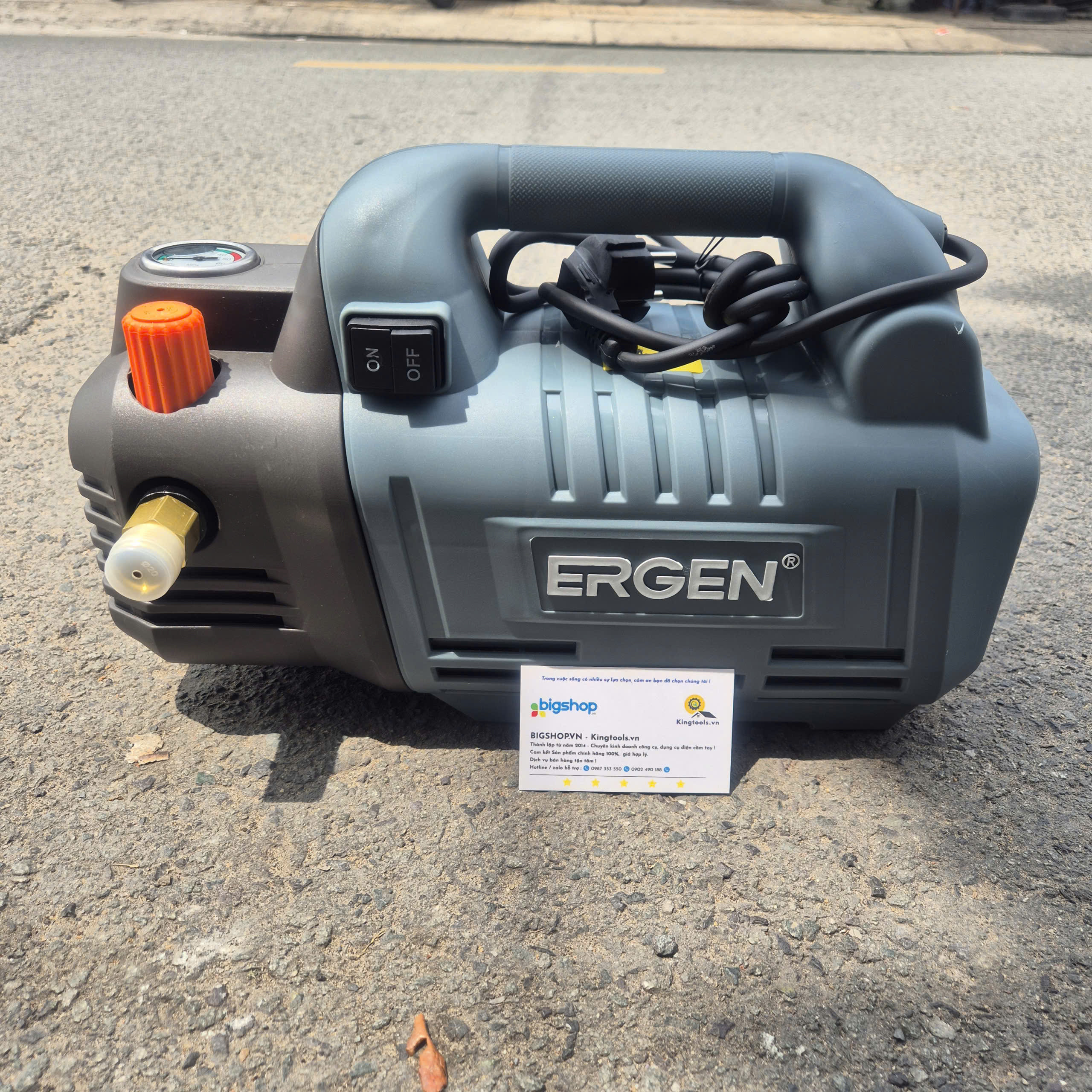 Máy rửa xe ERGEN EN-6729 (Có chỉnh áp, CS 2800W)