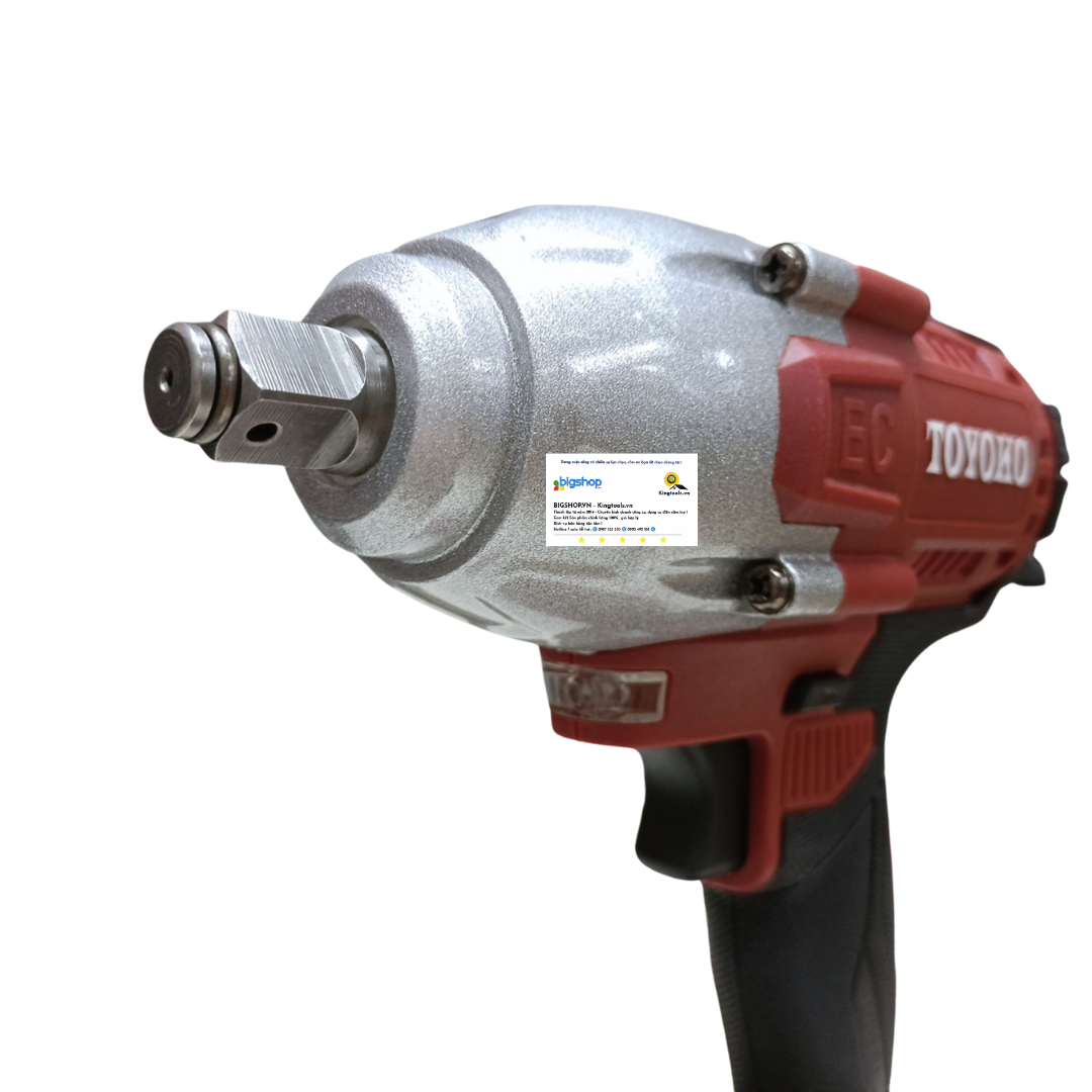 Máy vặn siết bulong dùng pin 21V Toyoko T0124G (600Nm)