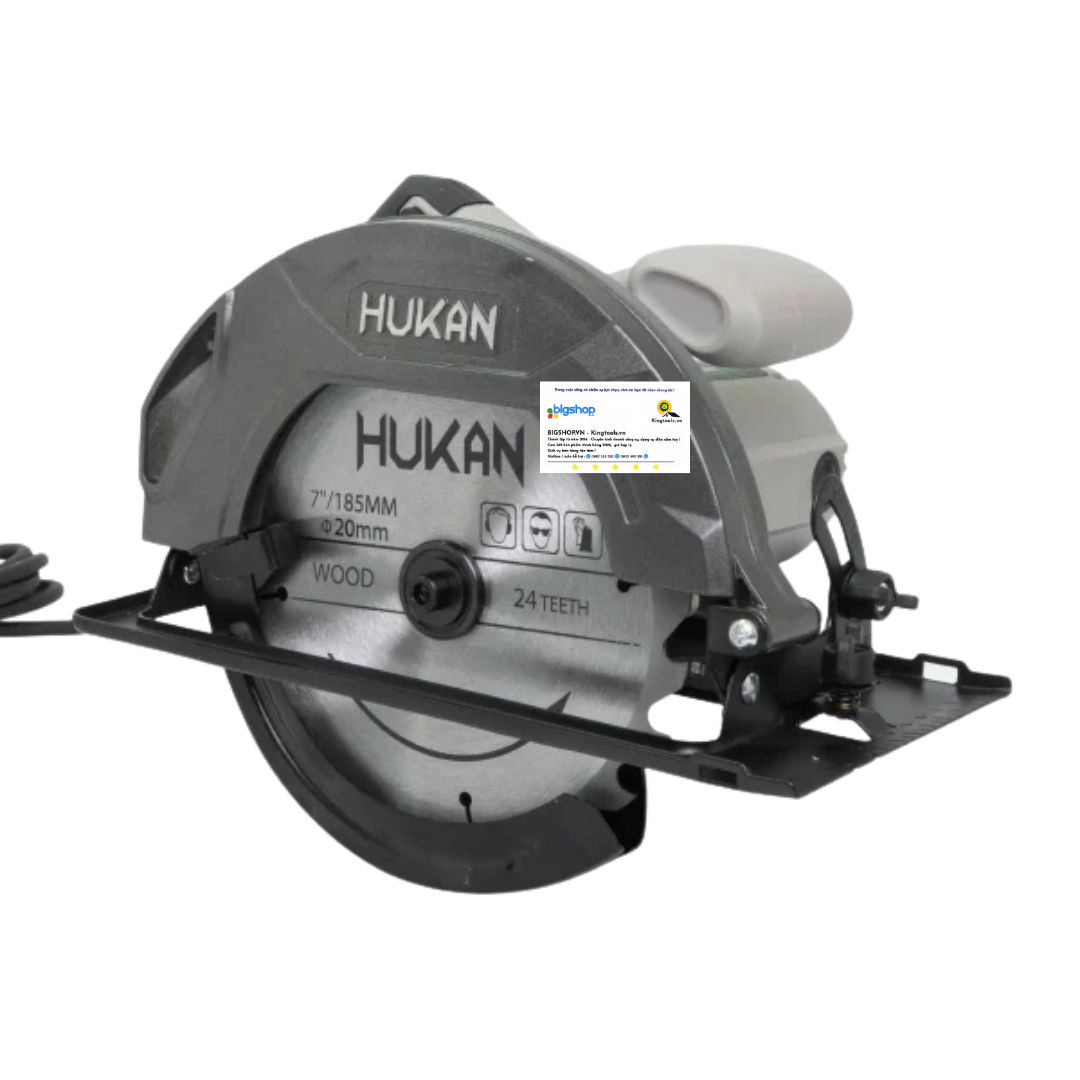 Máy cắt gỗ HUKAN G2-CG185N (GEN 2) - CS 1500W, Đĩa 185mm