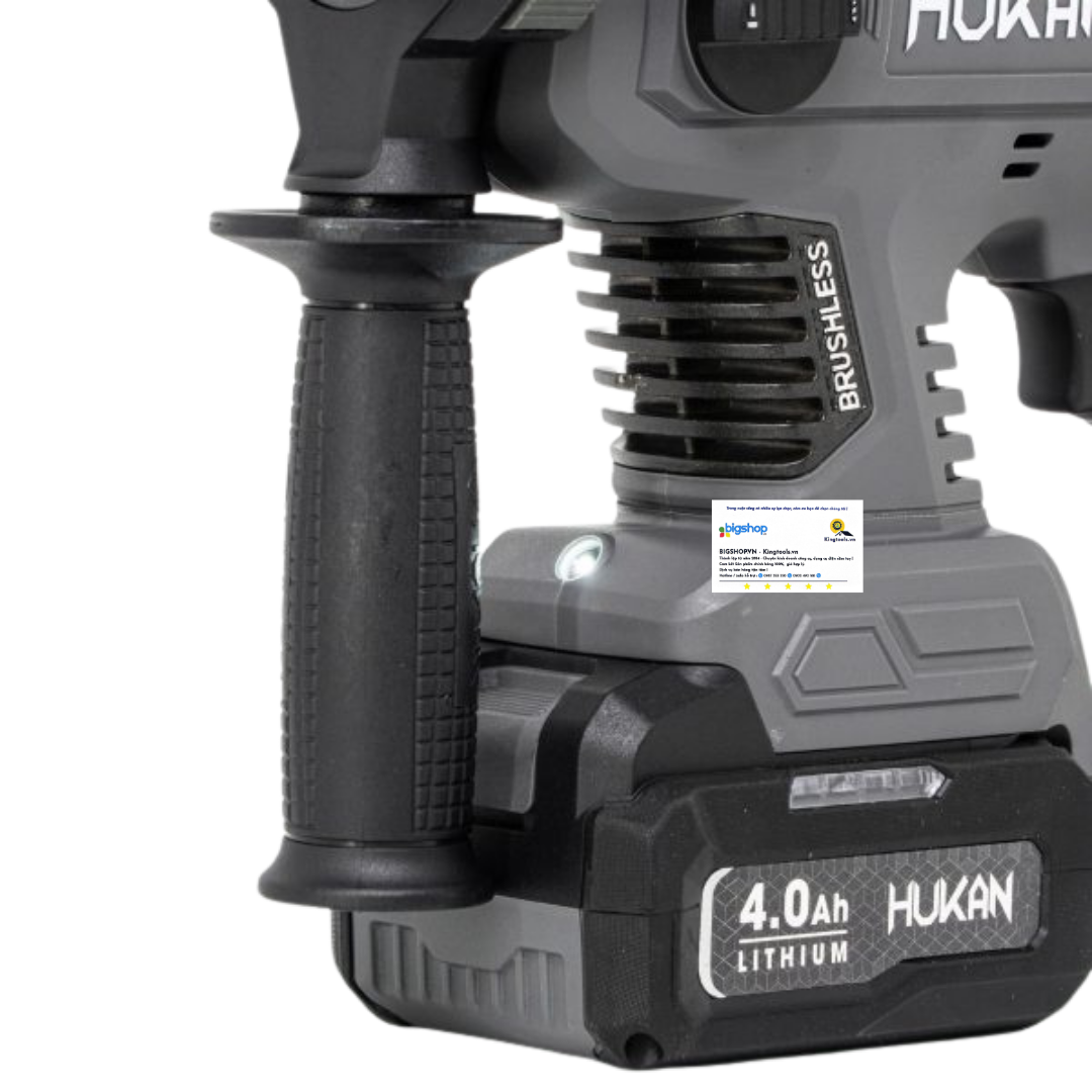 Máy khoan bê tông dùng pin 3 chức năng HUKAN HK-RH2900BL (Gen 2 Pro)