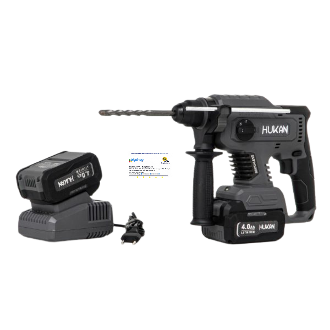 Máy khoan bê tông dùng pin 3 chức năng HUKAN HK-RH2900BL (Gen 2 Pro)
