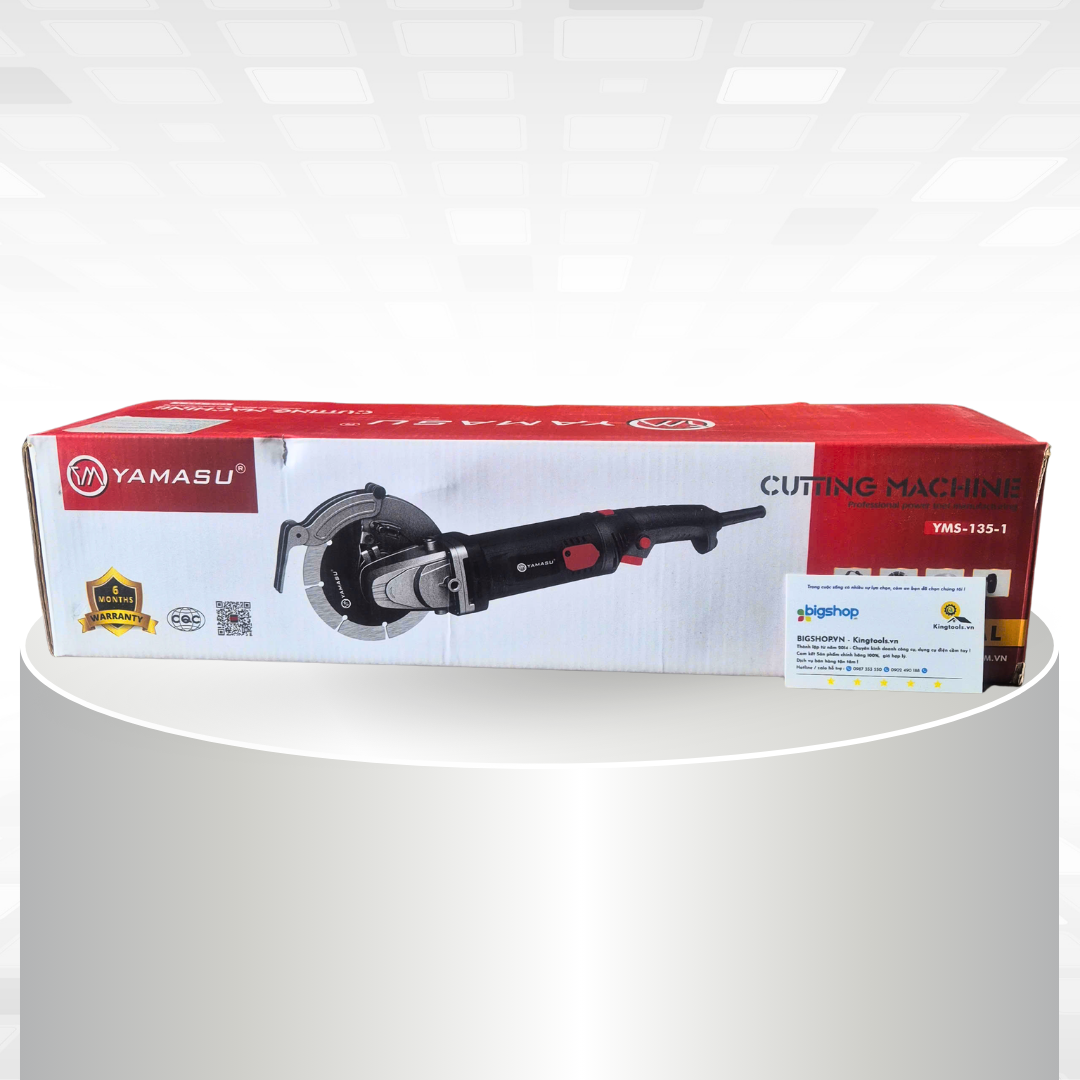 Máy cắt tường 1 lưỡi chuyên dụng YAMASU YMS-135-1 (Công suất 1800W)
