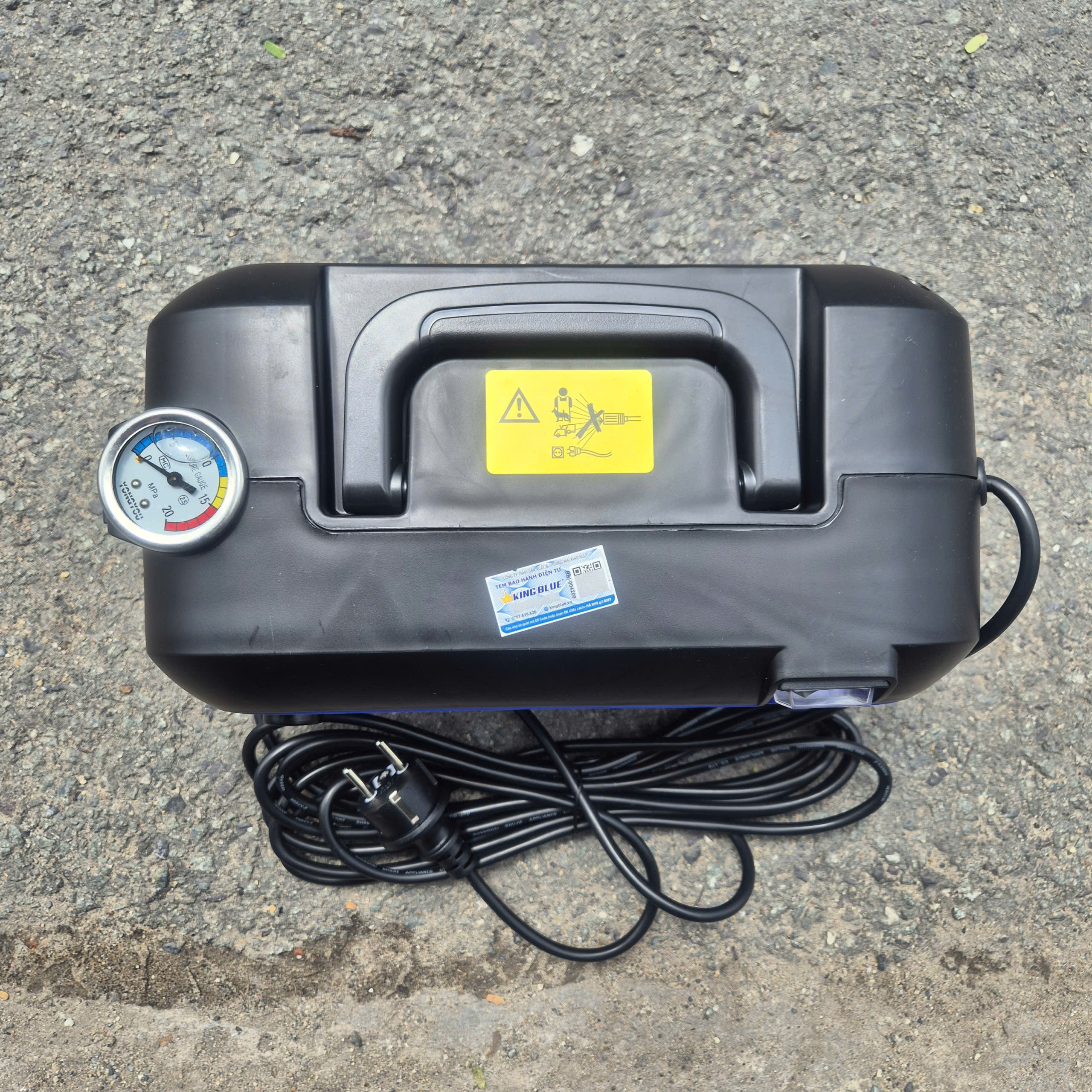 Máy rửa xe cao áp KINGBLUE KBA-I1500 (Công suất 1500W)