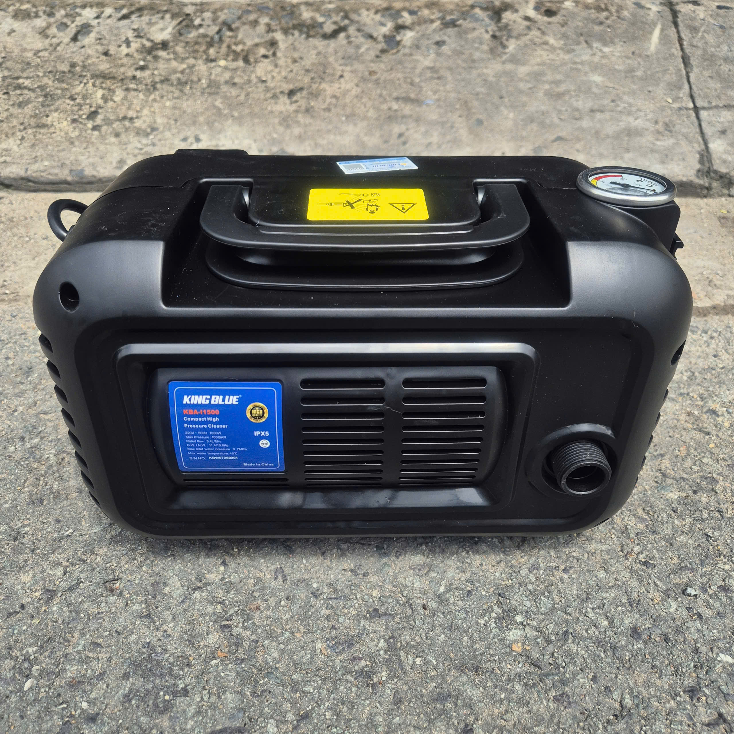 Máy rửa xe cao áp KINGBLUE KBA-I1500 (Công suất 1500W)