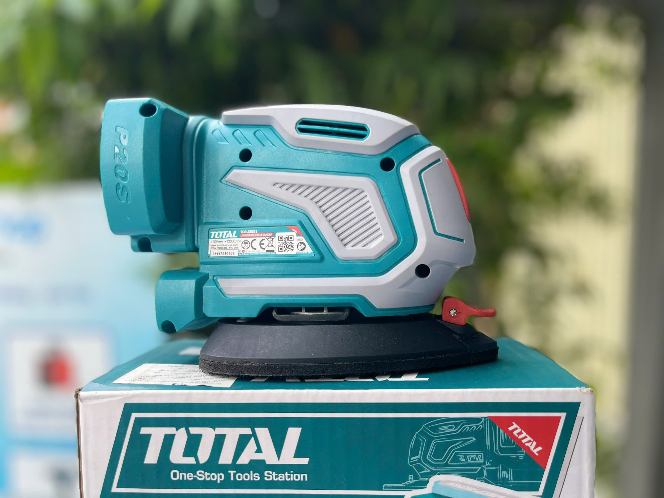 Máy chà nhám dùng pin 125mm Total TDSLI2051 20V